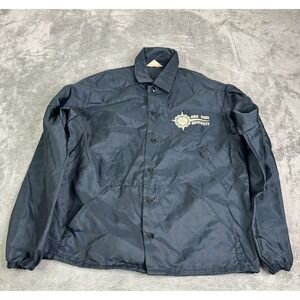 Vintage 70s Ohio State Buckeyes Bomber Jacket Men's Size Small Blue